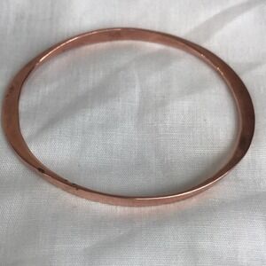 Vintage 1970s Jack Boyd Artisan Copper Bracelet California Modernist Jewelry
